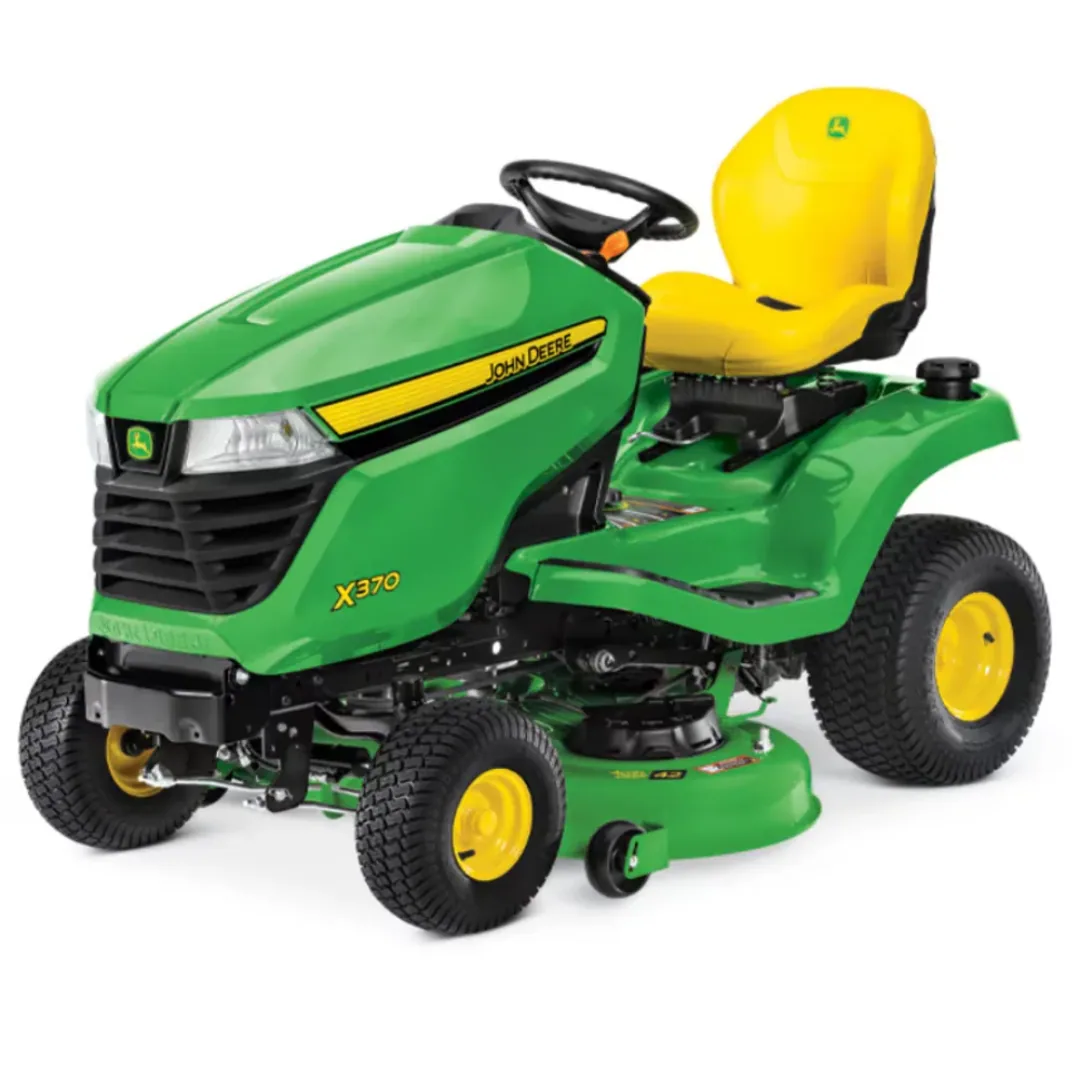 John Deere X370 Lawn Tractor with 42-inch Deck John Deere X370 Lawn Tractor with 42-inch Deck
