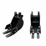 10-in-1 Mini Excavator Attachment Bundle Combo Kit for Worksite Digging, Grading & Utility Jobs — product view 3