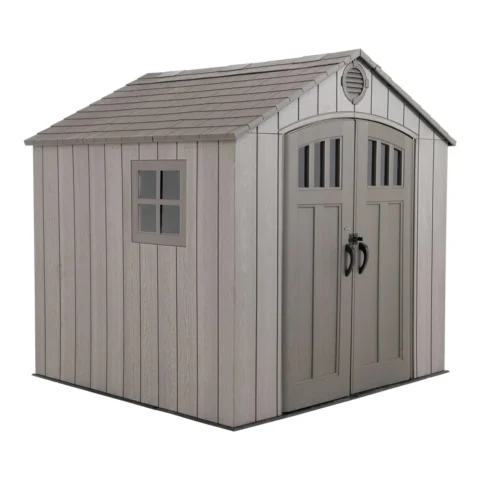 Lifetime 8 Ft x 7.5 Ft Outdoor Storage Shed