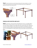 16 Ft. X 16 Ft. Pacific Douglas Fir Wood Traditional Pergola — product view 5