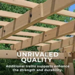 Yardistry 10 x 22 Meridian Pergola