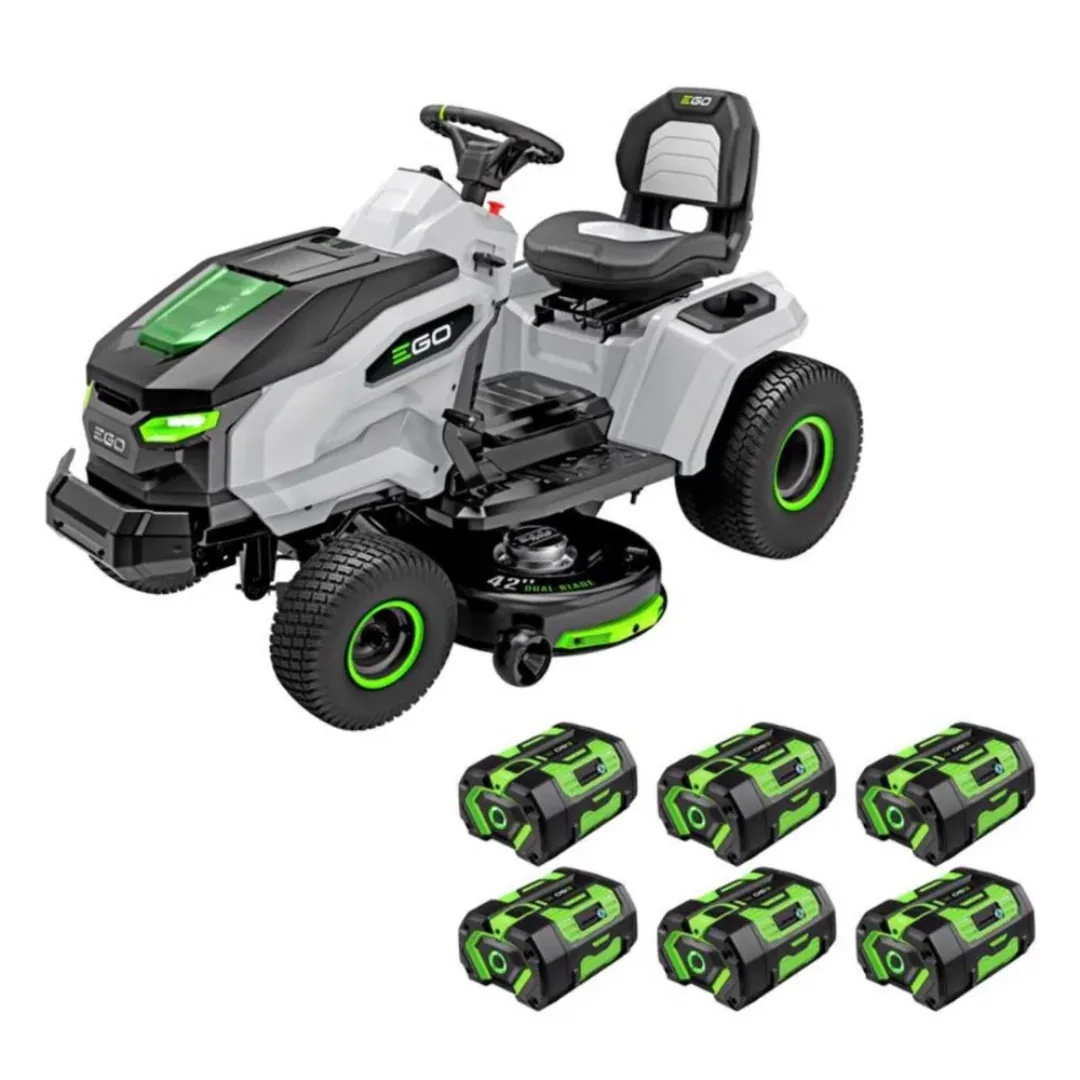 EGO Power+ T6 TR4204 42 in. 56 V Battery Riding Mower Kit EGO Power+ T6 TR4204 42 in. 56 V Battery Riding Mower Kit