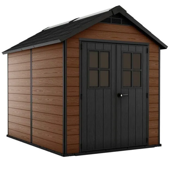 Keter Newton 7ft 6″ x 9ft 5″ | 2.3 x 2.9m Storage Shed Keter Newton 7ft 6″ x 9ft 5″ | 2.3 x 2.9m Storage Shed