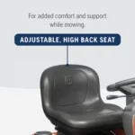 Husqvarna Yth22V46 46in. W 724 Cc Mulching Capability Lawn Tractor