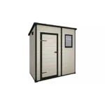 Keter 6′ x 4′ Manor Plastic Pent Garden Storage Shed – Beige