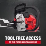 Craftsman S205 20 in 46cc 2-Cycle Gas Powered Chainsaw