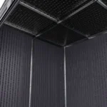Suncast Modernist® 8 ft. x 7 ft. Dual Barn Door Storage Shed