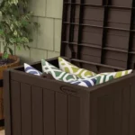 Suncast 22 Gallon Small Deck Box – Java