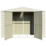 DuraMax 10.5ft x 2.75ft Vinyl SidePro Shed with Foundation Kit