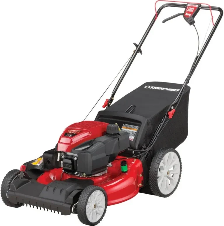 Troy-Bilt 3-N-1 Self-Propelled RWD Gas Lawn Mower, 195cc Engine