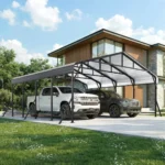 TitanShield Heavy-Duty Metal Carport with Reinforced Wind-Resistant Frame