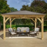 Meridian Grand Hardtop Outdoor Gazebo