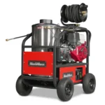 4000 PSI 4 GPM Honda E-Start Engine Hot Water Pressure Washer with Hose Reel (HPW40H)
