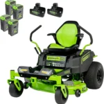 Greenworks 60V 42” Cordless Electric CrossoverZ Zero Turn Riding Mower