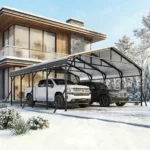 TitanShield Heavy-Duty Metal Carport with Reinforced Wind-Resistant Frame