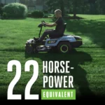 EGO POWER+ Z6 e-Steer 22 HP 42-Inches 56-volt Lithium ion Electric Zero-Turn Riding lawn mower