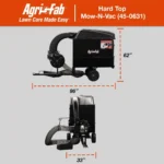 Agri-Fab 32 cu. ft. Hard Top Mow-N-Vac — product view 5