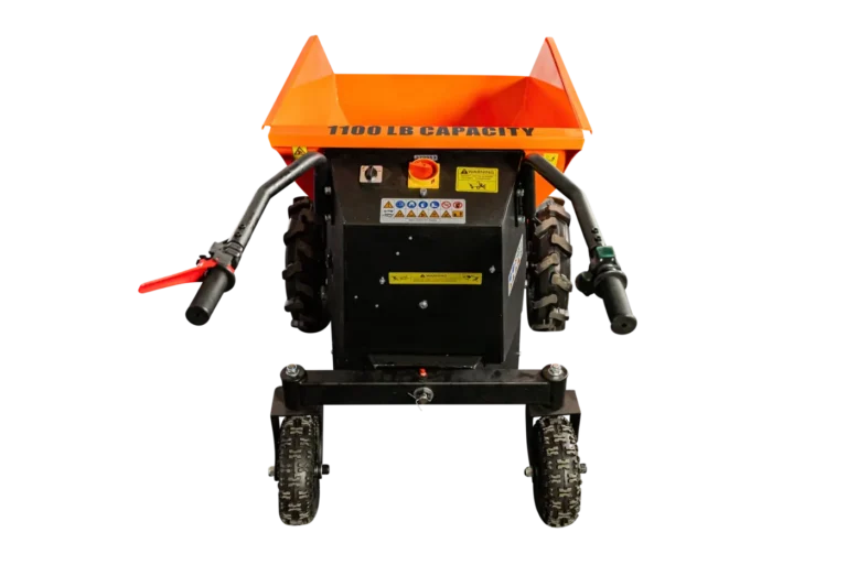 Detail K2 Big Dump 1100 Pound Electric Power Dump Cart