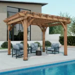 Backyard Discovery 12′ x 10′ Cedar Pergola — product view 1