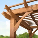 Backyard Discovery 12′ x 10′ Cedar Pergola — product view 2