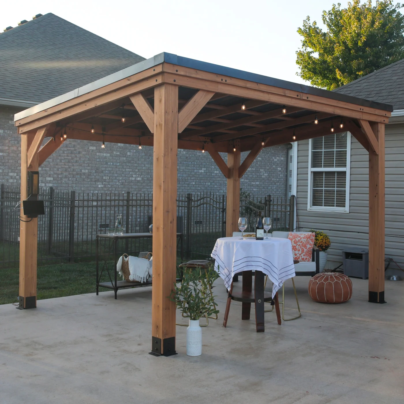 Backyard Discovery 12′ x 9.5′ Arcadia Gazebo — product view 1 Backyard Discovery 12′ x 9.5′ Arcadia Gazebo — product view 1