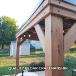 Backyard Discovery 12′ x 9.5′ Arcadia Gazebo — product view 3