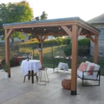 Backyard Discovery 12′ x 9.5′ Arcadia Gazebo — product view 5