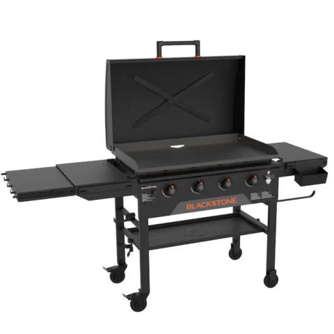 Blackstone Griddle with Hood, Black – 36″ — product view 1