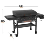 Blackstone Griddle with Hood, Black – 36″ — product view 5