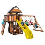 Backyard Discovery Canyon Creek 2200272B with yellow slide — view 2