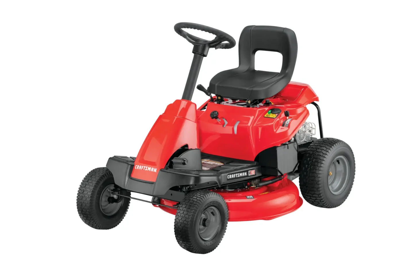 CRAFTSMAN R110 30-Inches 10.5 -HP Single cylinder Gas Riding lawn mower — product view 1 CRAFTSMAN R110 30-Inches 10.5 -HP Single cylinder Gas Riding lawn mower — product view 1
