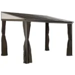 Sojag 10 x 12 ft. Portland No.53 Wall Gazebo Steel Roof