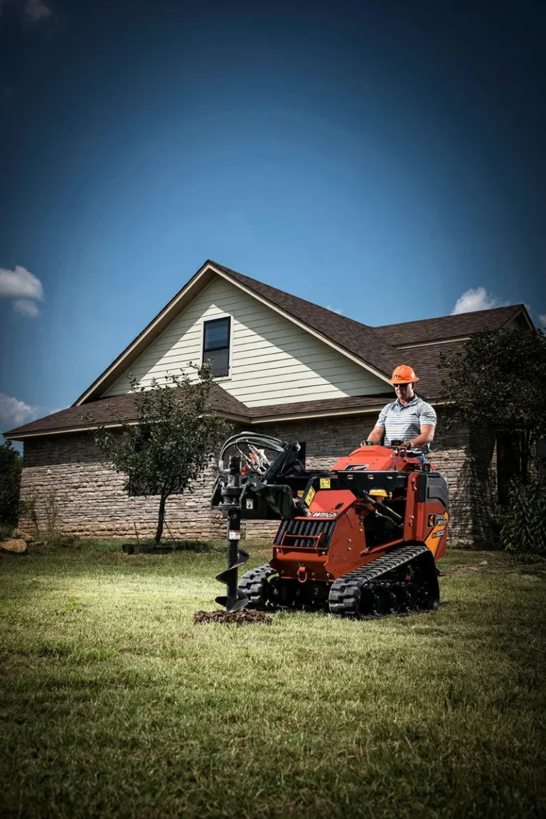 Ditch Witch SK800 Stand-On Mini Skid Steer Compact Utility Loader — product view 3