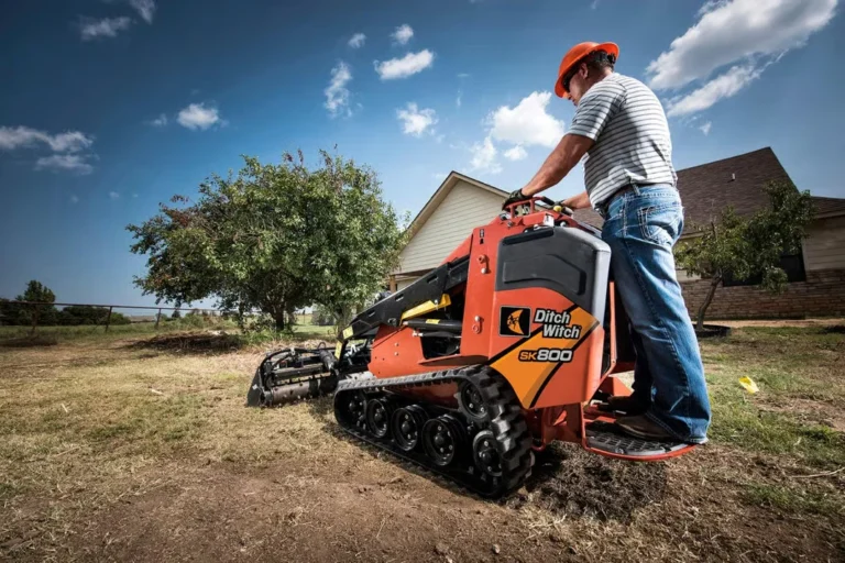 Ditch Witch SK800 Stand-On Mini Skid Steer Compact Utility Loader — product view 5