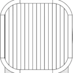 ScandiCube Comfort Wooden Barrel Sauna 42 mm Wall Thickness, 204 x 225 x 212 cm