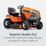 Husqvarna Yth22V46 46in. W 724 Cc Mulching Capability Lawn Tractor