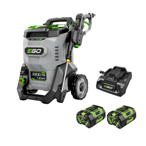 EGO, Pressure Washer Kit w/ Batteries Chargers, Pressure 3200 PSI, Flow 2 GPM, Volts 56 Model# HPW3204-2 — product view 1