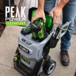 EGO, Pressure Washer Kit w/ Batteries Chargers, Pressure 3200 PSI, Flow 2 GPM, Volts 56 Model# HPW3204-2 — product view 3