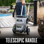 EGO, Pressure Washer Kit w/ Batteries Chargers, Pressure 3200 PSI, Flow 2 GPM, Volts 56 Model# HPW3204-2 — product view 5