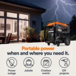 Generac 7706 Gas Powered Portable Generator 49ST — product view 2