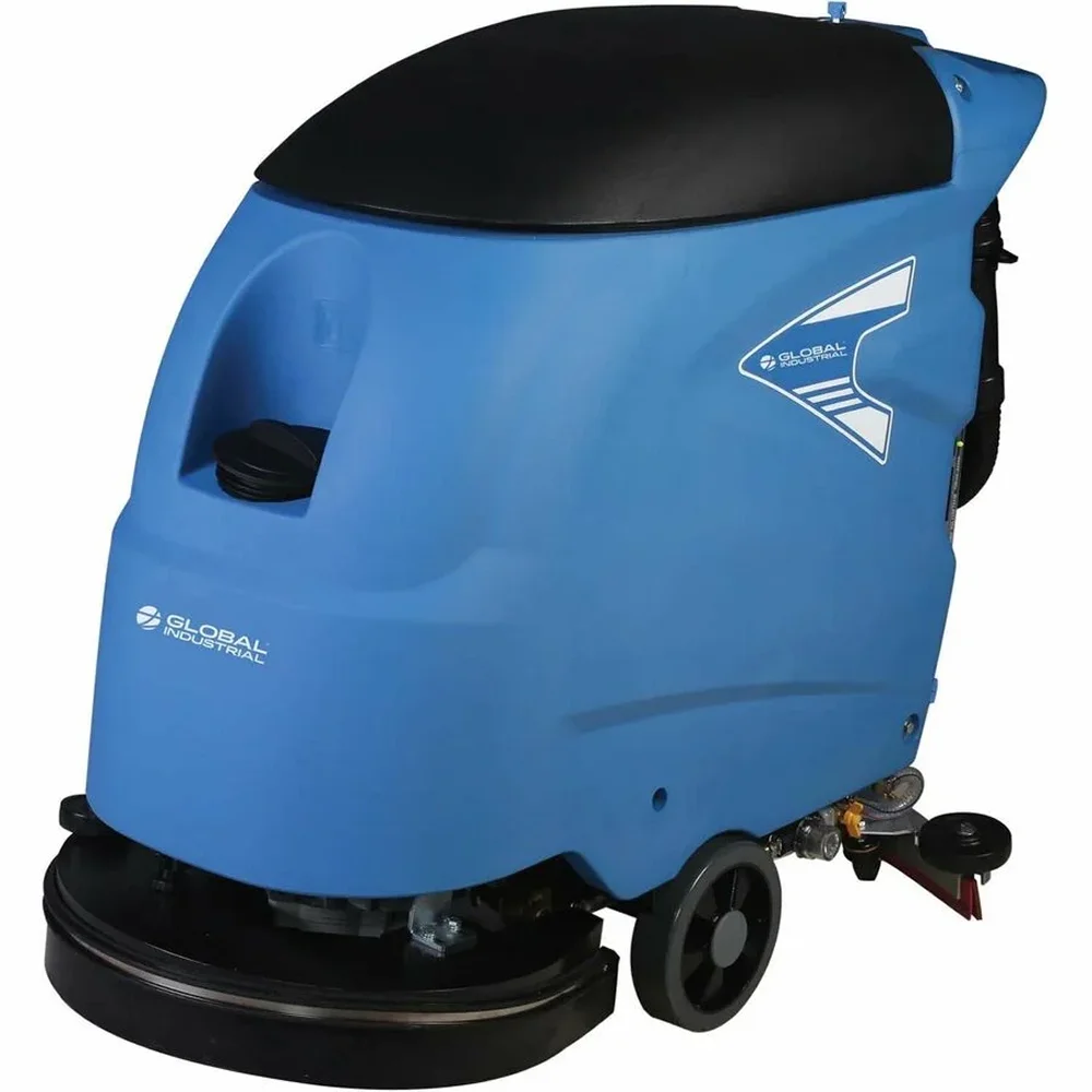 Global Industrial 18-Inch Electric Walk-Behind Auto Floor Scrubber with 12 Gallon Solution Tank — view 1 Global Industrial 18-Inch Electric Walk-Behind Auto Floor Scrubber with 12 Gallon Solution Tank — product view 1