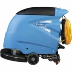 Global Industrial 18-Inch Electric Walk-Behind Auto Floor Scrubber with 12 Gallon Solution Tank — product view 2