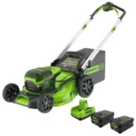 Greenworks 60V 21″ Brushless Self-Propelled Battery Powered Lawn Mower + (2) 4.0Ah Batteries & Dual Port Charger — product view 1