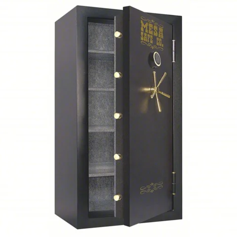 Gun Safe: (30) Rifles, Digital Combo Lock, Steel, Fire Rated — product view 1