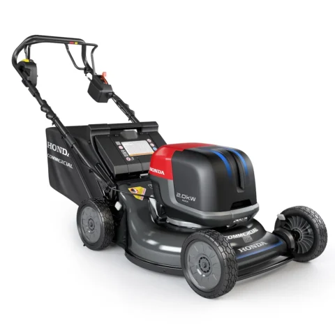 Honda HRC216EXA6 21 Inch Dual Bay Commercial Battery Powered Self-Propelled Lawn Mower — product view 1