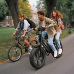 Hovsco Moped style ebike 1500W 32-Mph/65-Mile Range — product view 3
