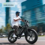 Hovsco Moped style ebike 1500W 32-Mph/65-Mile Range — product view 4