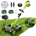 IToolMax 12-Inch Electric Weed Wacker & Eater with Detachable 4-Wheel Base — product view 1