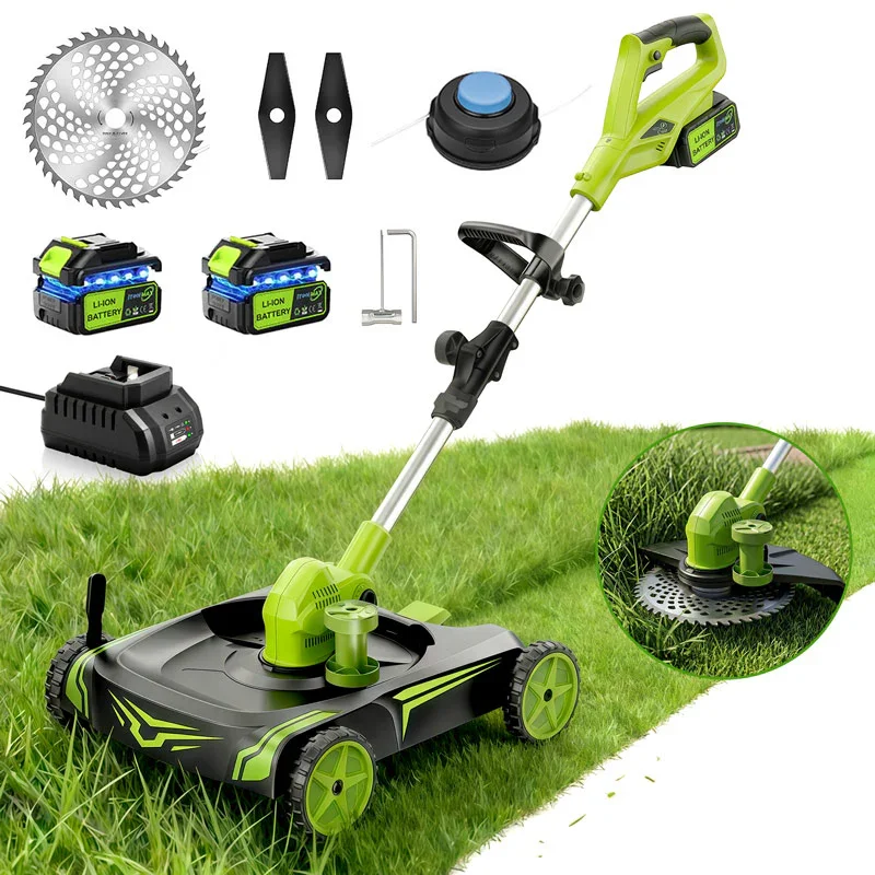 IToolMax 12-Inch Electric Weed Wacker & Eater with Detachable 4-Wheel Base — view 1 IToolMax 12-Inch Electric Weed Wacker & Eater with Detachable 4-Wheel Base — product view 1