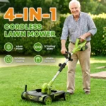 IToolMax 12-Inch Electric Weed Wacker & Eater with Detachable 4-Wheel Base — product view 2